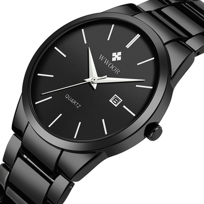 Luxury Logo Supplier Wristwatch Custom Made Quartz Stainless Steel Date High Quality Men Automatic Hands Watches