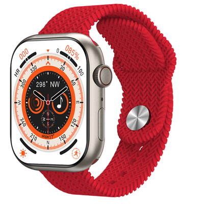 MP3 Playback Multifunctional dial IP67 waterproof sports heart rate Blood oxygen blood pressure respiratory monitoring health smart watch