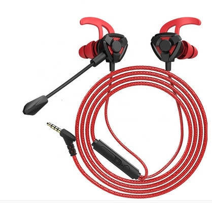 Comfortable Wearing Game Earbuds, Headphones With Mic Wired Adjustable In-Ear Headphones E-sport Earphones For Nintendo Switch, PS4, PC, Laptop